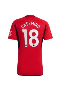 Manchester United Casemiro #18 Fotballdrakt Hjemme Klær 2023-24 Korte ermer